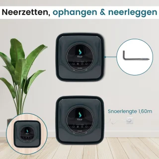 Filair Etere Luchtreiniger Hepa Zwart 30m²
