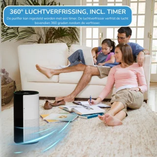 Friskair Luchtreiniger Air purifier HEPA Filter 300 m³/h