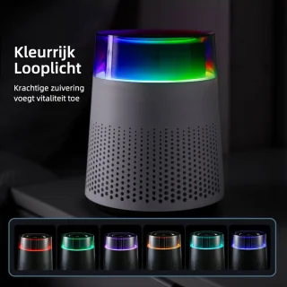 Gloovon Luchtreiniger Zwart