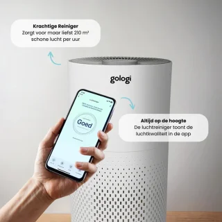 Gologi Luchtreiniger Air Purifier Wit