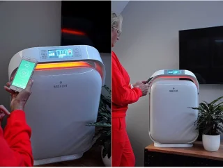 Haus & Luft Luchtreiniger HEPA WiFi Wit
