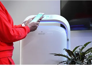 Haus & Luft Luchtreiniger HEPA WiFi Wit