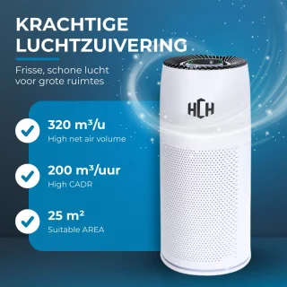 HCH Luchtreiniger - Wit