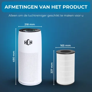 HCH Luchtreiniger - Wit