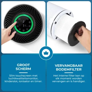 HCH Luchtreiniger - Wit