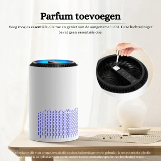 Hepa H13 Luchtreiniger Wit CADR 220 m³/h