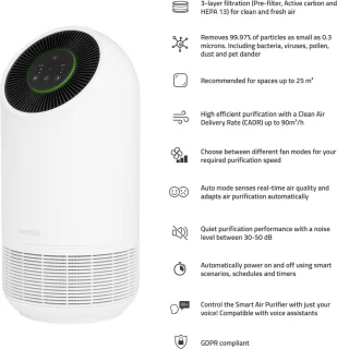 Hombli Smart Air Purifier Luchtreiniger
