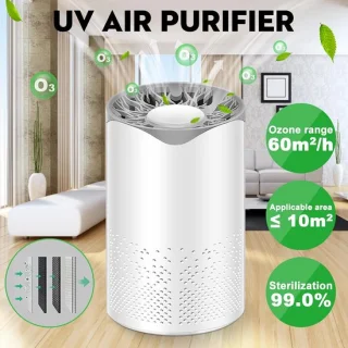 Igoods Mini Luchtreiniger USB Wit