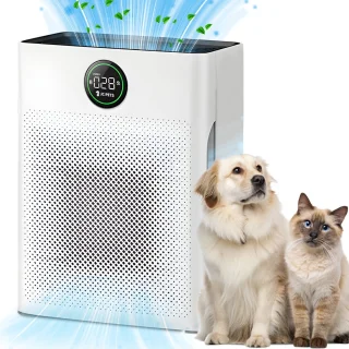 JC Pets Luchtreiniger HEPA 13 Filter 100 m² Air Purifier