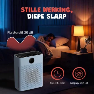 JC Pets Luchtreiniger HEPA 13 Filter 100 m² Air Purifier