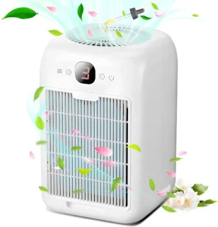 KLS® Luchtreiniger met HEPA-filter - wit