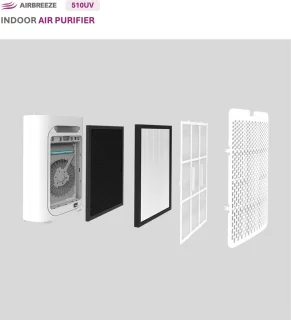 Laserliner AirBreeze 510UV LS085.510A Luchtreiniger
