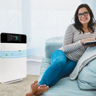 Livington AirPurifier Luchtreiniger Wit