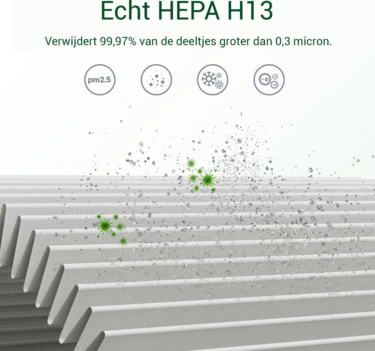Wat vinden we goed aan de Luchtreiniger HEPA H13 Aromatherapie Nachtlamp