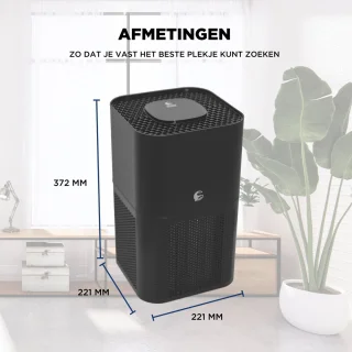 Luchtreiniger HEPA + UVC Anti Bacterie & Virus