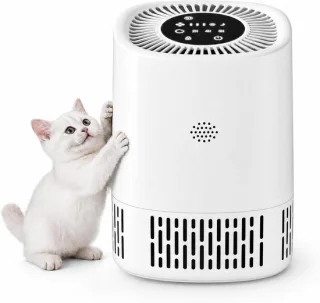 Luchtreiniger met HEPA-filter type-c - wit