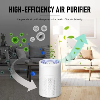 Luchtreiniger met hepa filter voor huisdieren