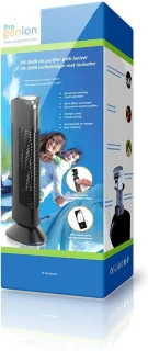 Luchtreiniger met ionisator zwart