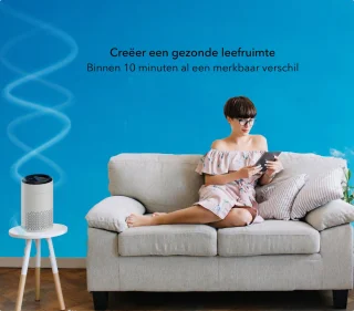Luchtreiniger Pro HEPA 13 met Koolstoffilter en Aroma Diffuser