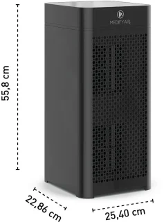 Medify Air MA-40 Luchtreiniger Zwart