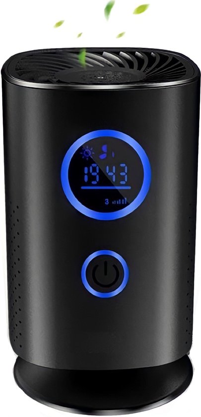 Mini Air Purifier Zwart - Luchtreiniger met HEPA Filter review