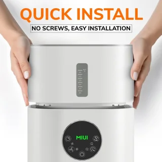 MIUI® Luchtreiniger en Luchtbevochtiger 2-in-1 met HEPA Filter