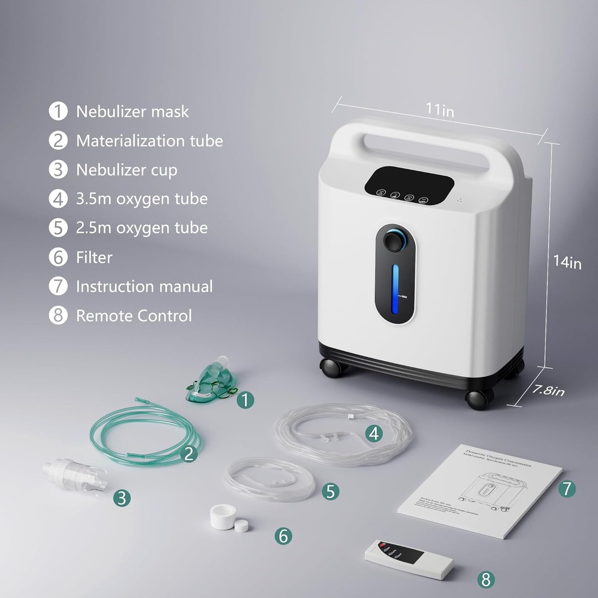 Wat vinden we goed aan de MKSS Zuurstofconcentrator Wit
