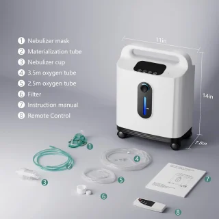 MKSS Zuurstofconcentrator Wit