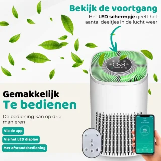 Modito luchtreiniger Air Purifier Wit 210 m³/u