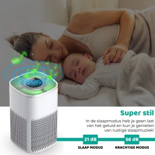 Modito luchtreiniger Air Purifier Wit 210 m³/u