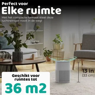 Modito luchtreiniger Air Purifier Wit 210 m³/u