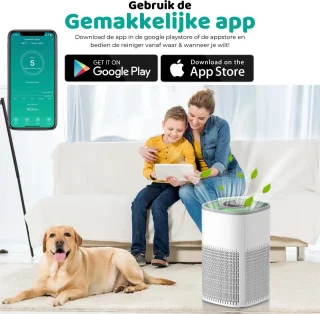 Modito luchtreiniger Air Purifier Wit 210 m³/u