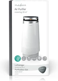 Nedis Luchtreiniger Wit 20m²
