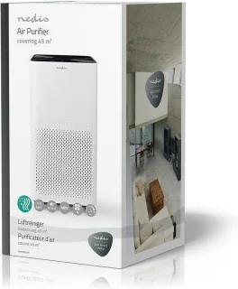 Nedis Luchtreiniger Wit voor ruimtes tot 45 m²