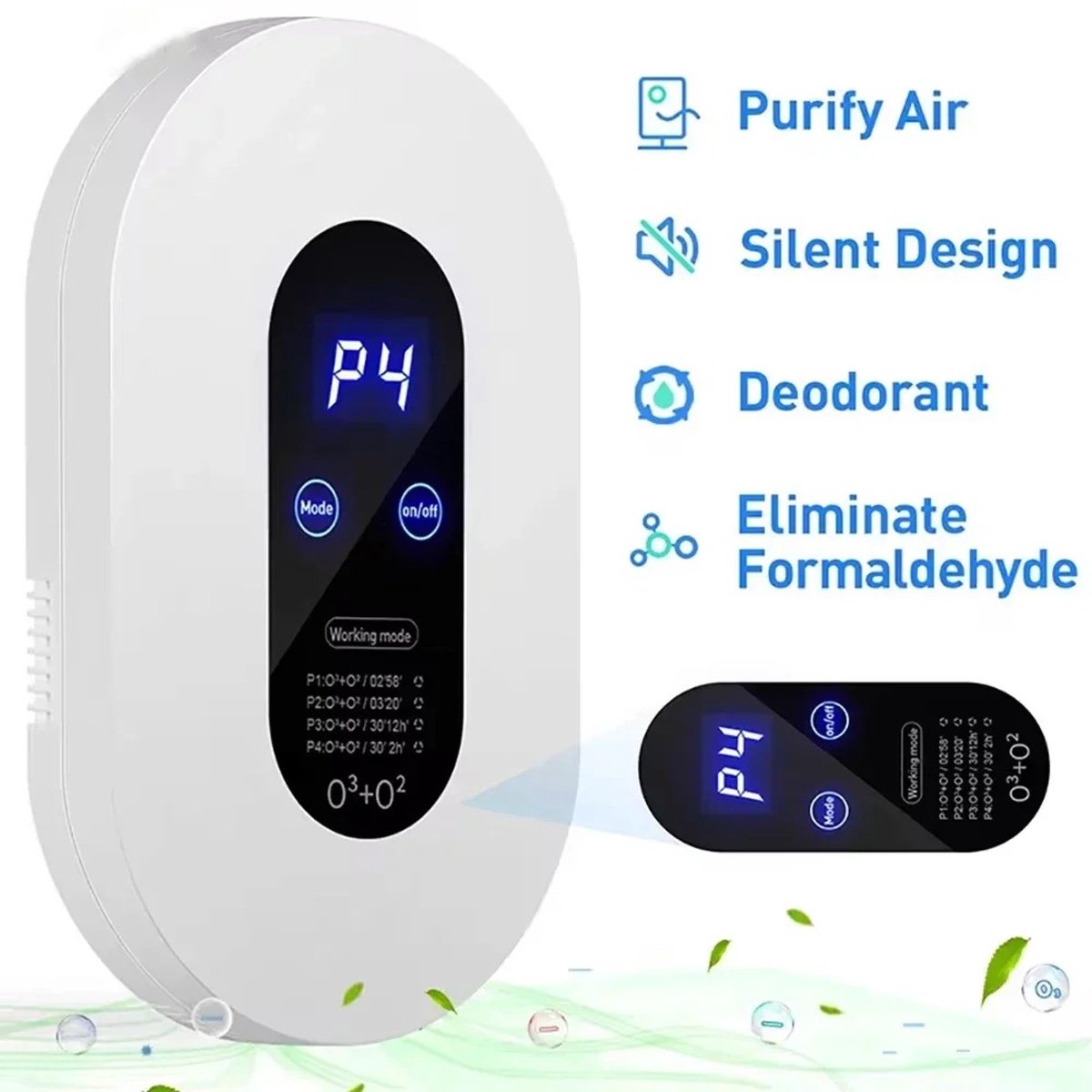 Wat vinden we goed aan de Negatieve ionen luchtreiniger met ozongenerator