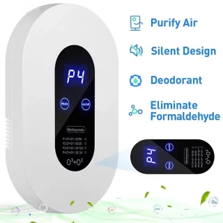 Negatieve ionen luchtreiniger met ozongenerator