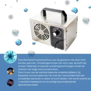 Ozon Generator Luchtreiniger Met Timer