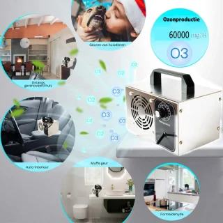 Ozon Generator Luchtreiniger Met Timer