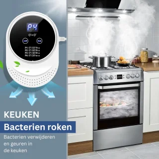 Ozon Generator Luchtreiniger Wit/Zwart