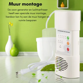 Ozon Generator Luchtverfrisser Wit
