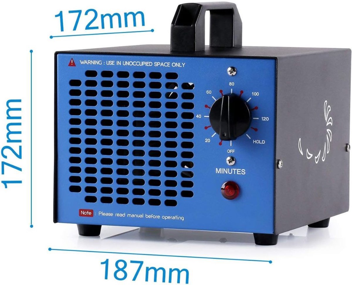 Wat vinden we goed aan de Ozon Generator Zwart-Blauw