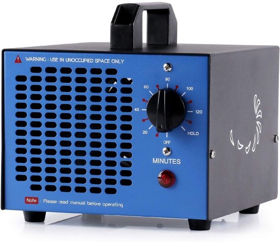 Ozon Generator Zwart-Blauw review