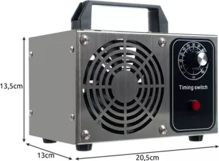 Ozongenerator 20.000mg/h 150W voor 100-120m2