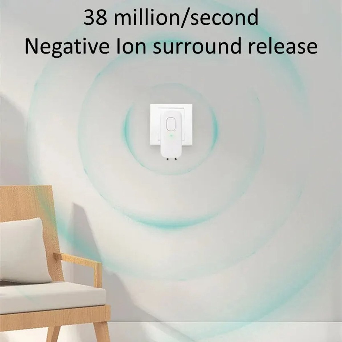 Wat vinden we goed aan de PolderGoods Plug-in Luchtreiniger Wit 50m3/h