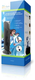 PR-369R Luchtreiniger met ionisator Zilver