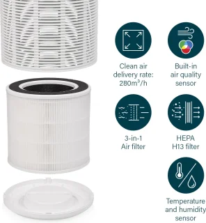 Princess Smart Luchtreiniger 356280 Air Purifier WiFi