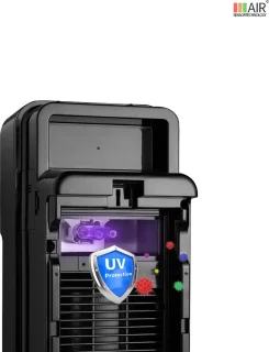 Progenion PR-955S-UV HEPA Luchtreiniger Zwart