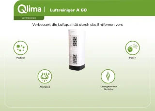 Qlima A 68 Luchtreiniger