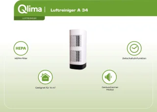 Qlima A34 kachel