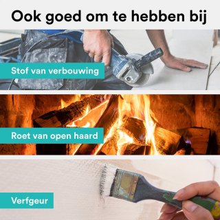 Rolfstone Air Balance Luchtreiniger met HEPA 13 en koolstoffilter
